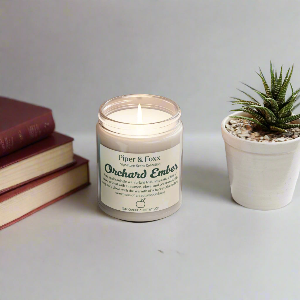 Orchard Ember Scented Soy Candle