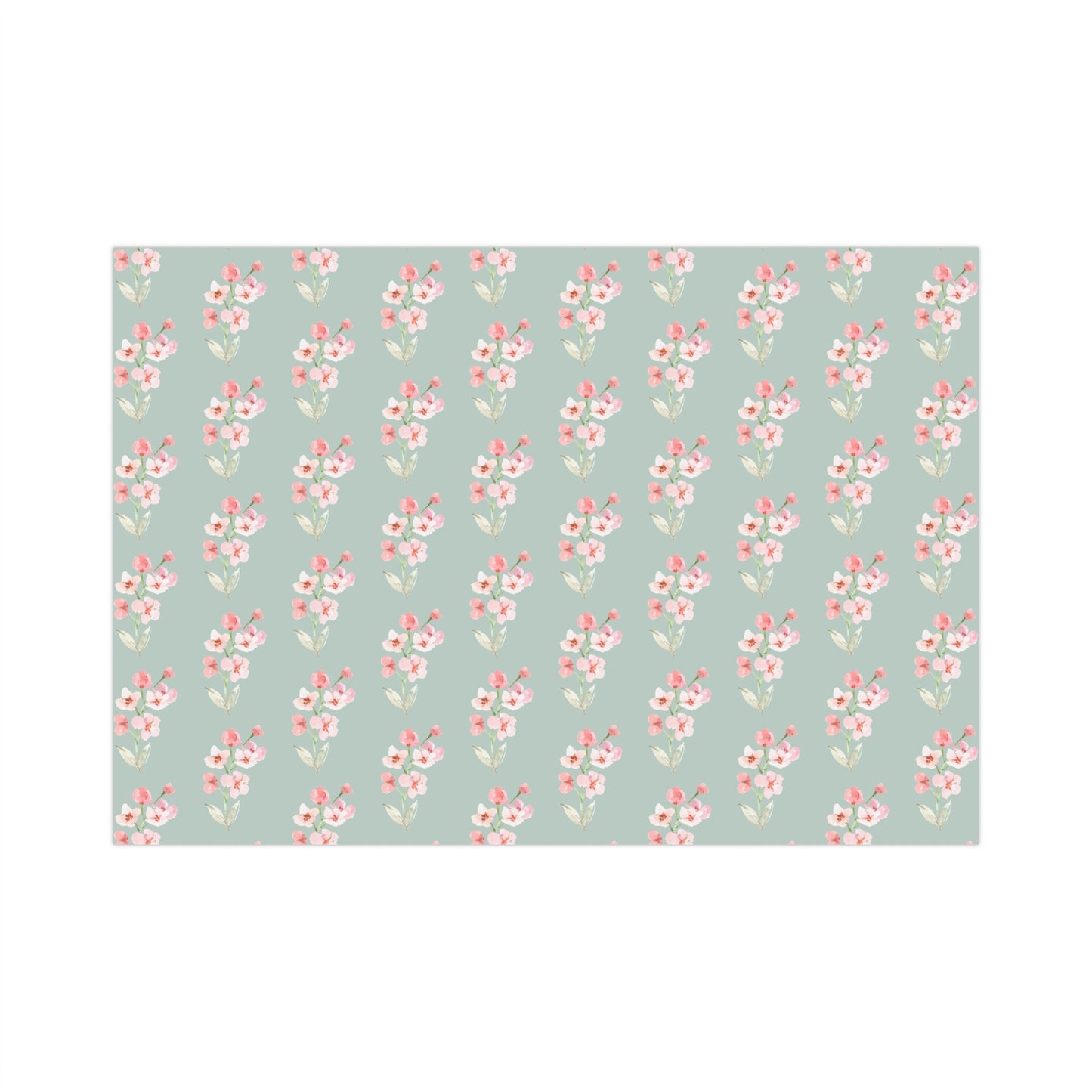 Blooming Grace Floral Wrapping Paper