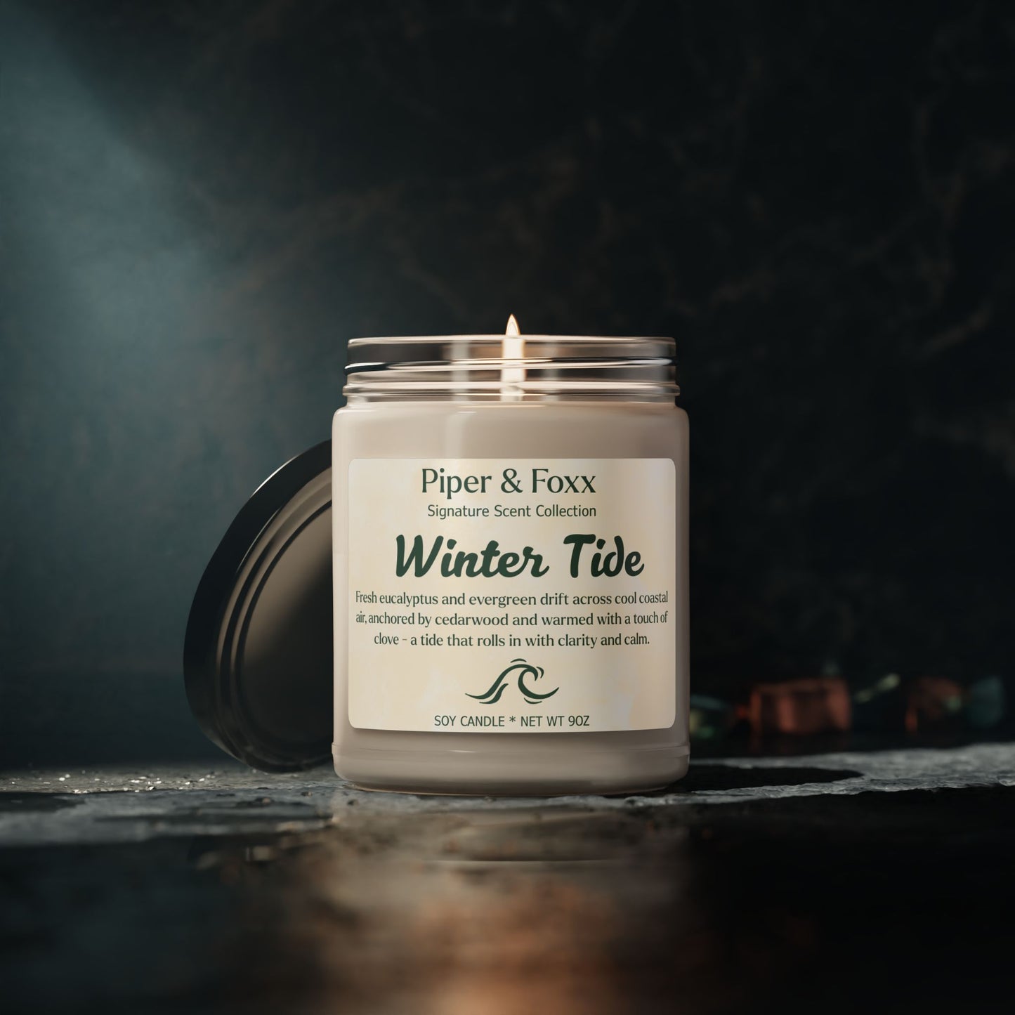 Winter Tide Scented Soy Candle
