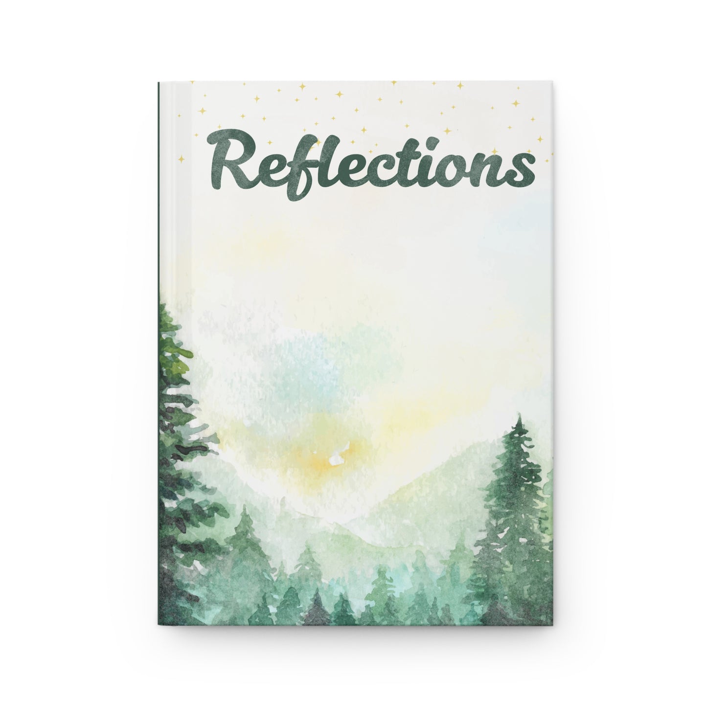 Sunset & Pine Trees Reflections Journal