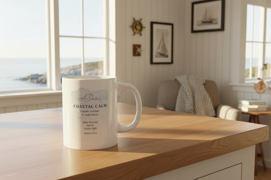 Coastal Calm Ceramic Mug