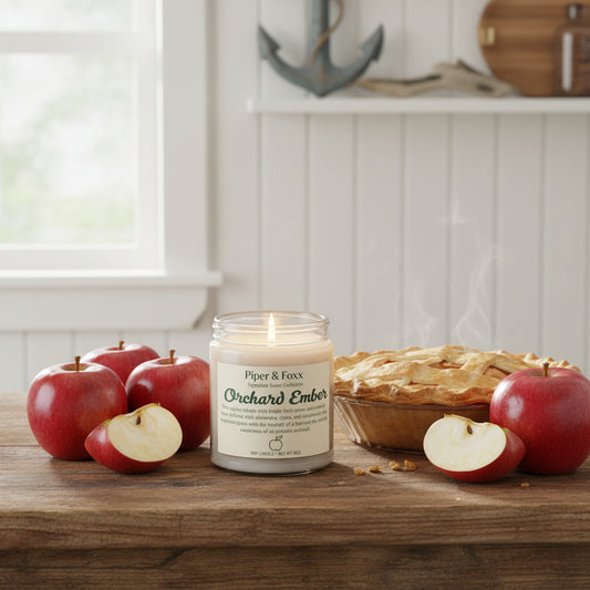 Orchard Ember Scented Soy Candle