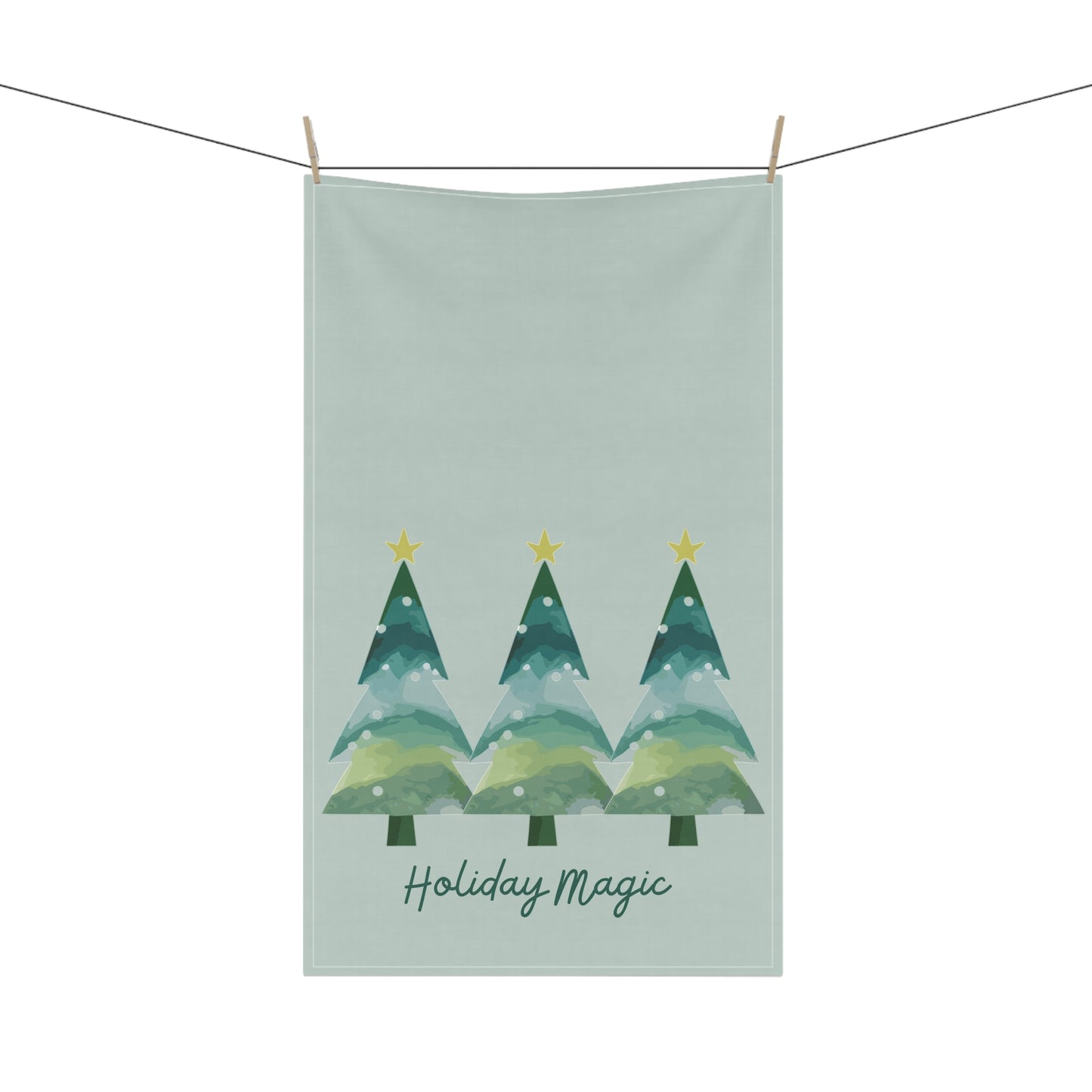 Holiday Magic Tea Towel