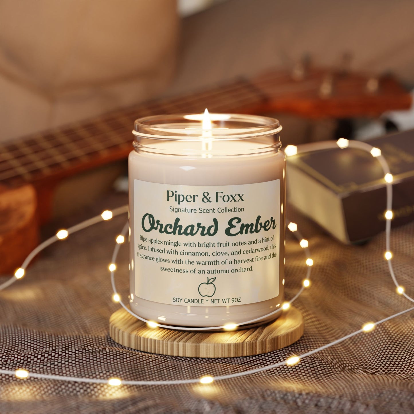 Orchard Ember Scented Soy Candle