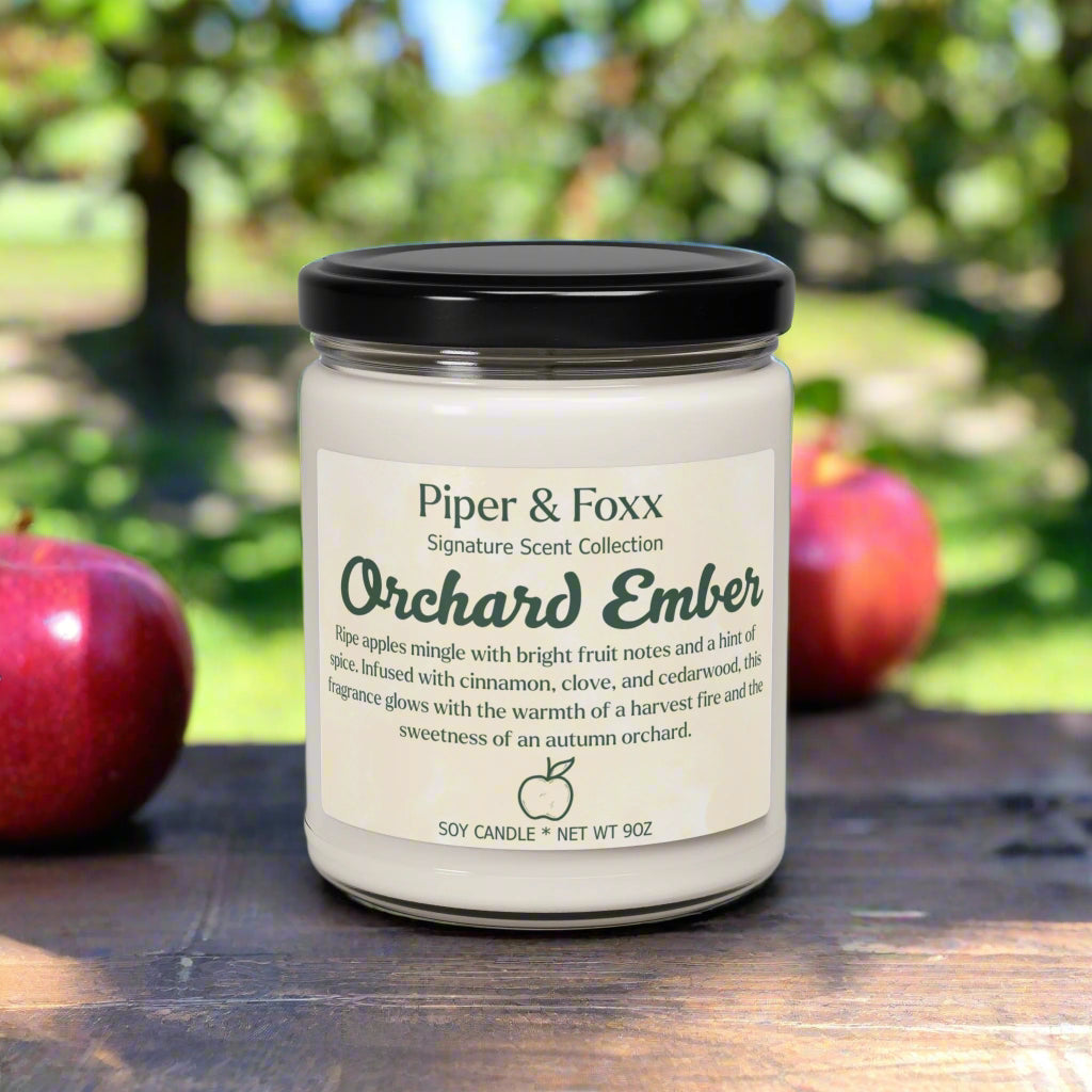 Orchard Ember Scented Soy Candle