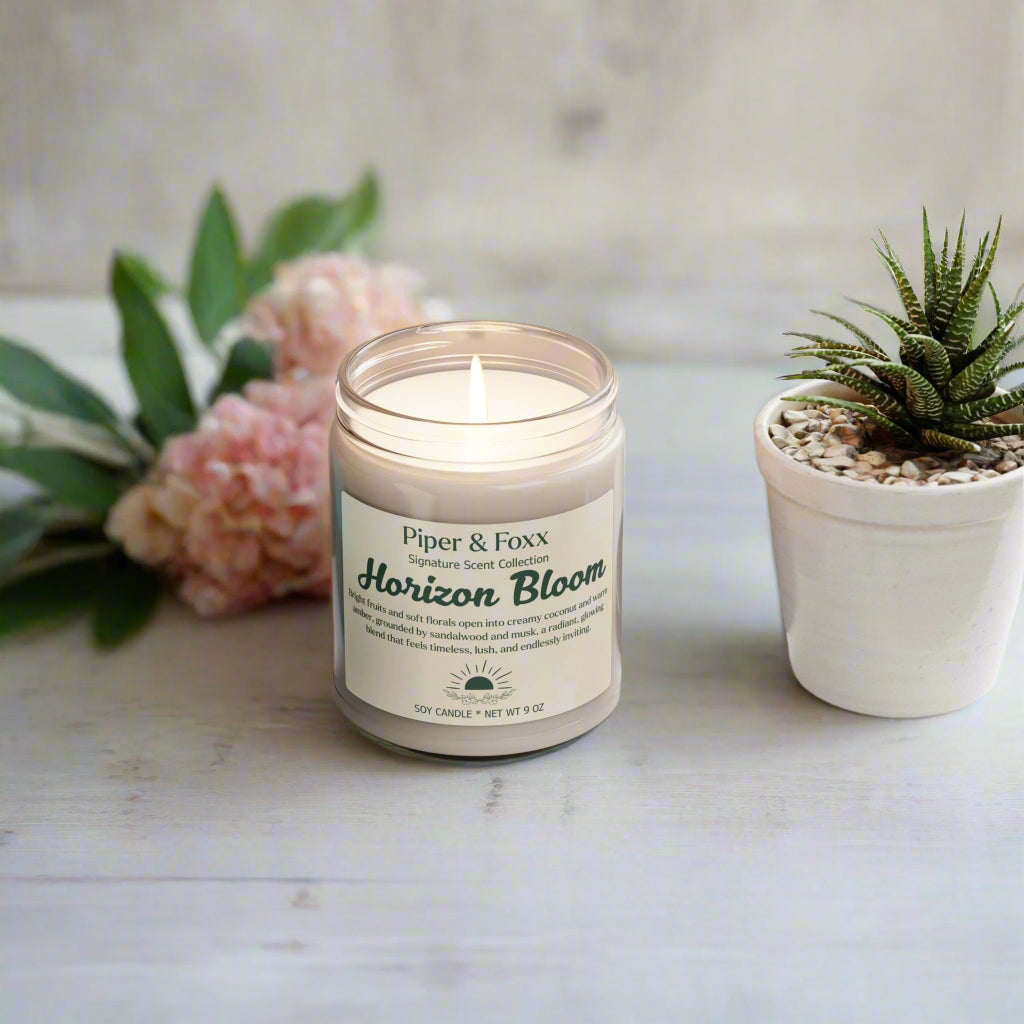 Horizon Bloom Scented Soy Candle