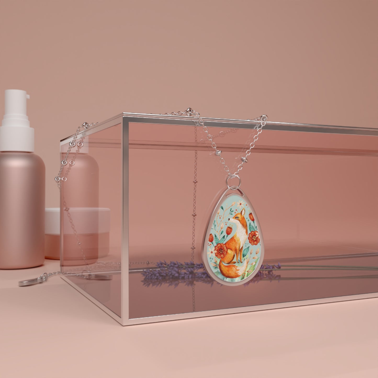 Woodland Fox Pendant Necklace
