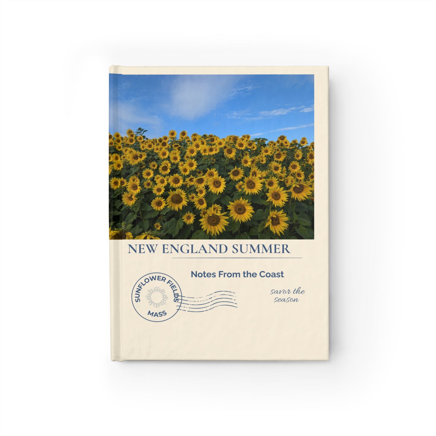 New England Summer Sunflower Journal