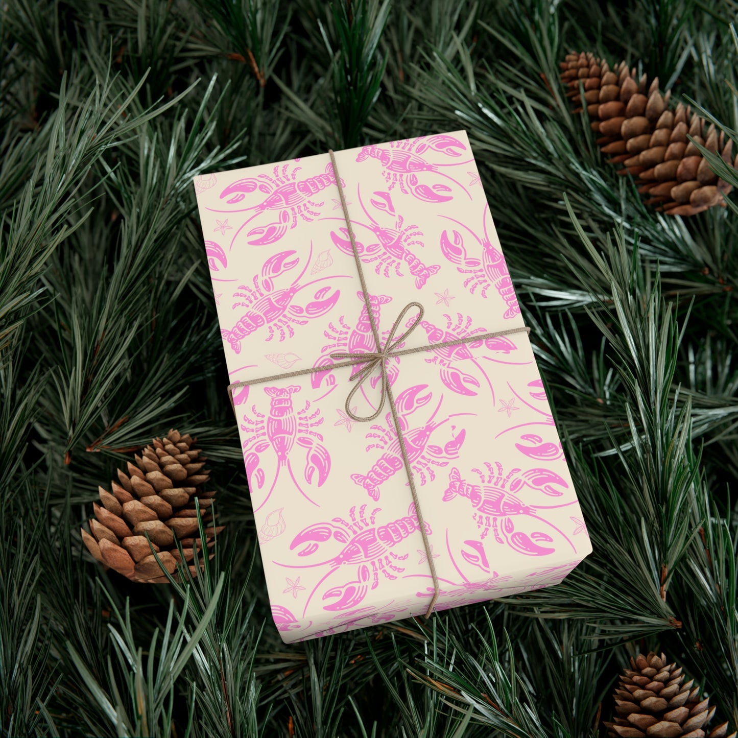 Lobster Love Wrapping Paper