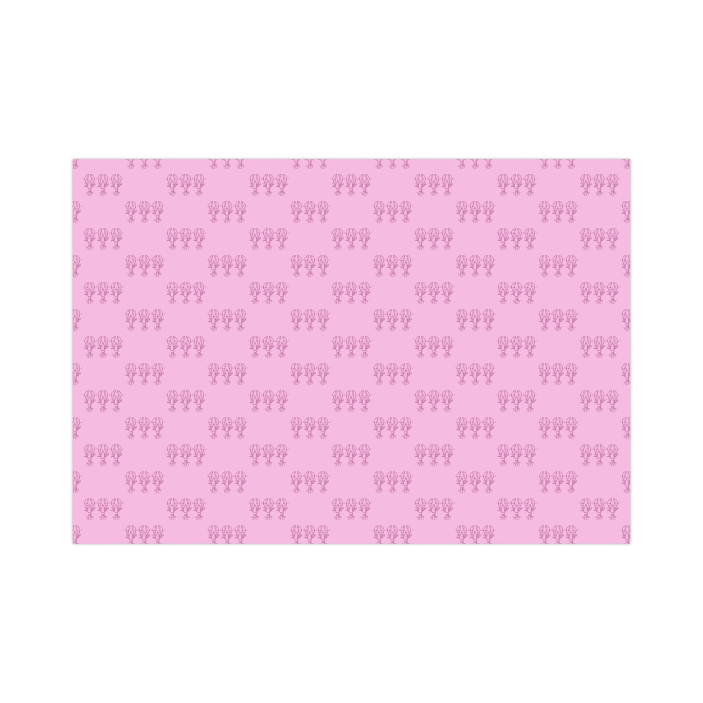 Purple Lobster Wrapping Paper
