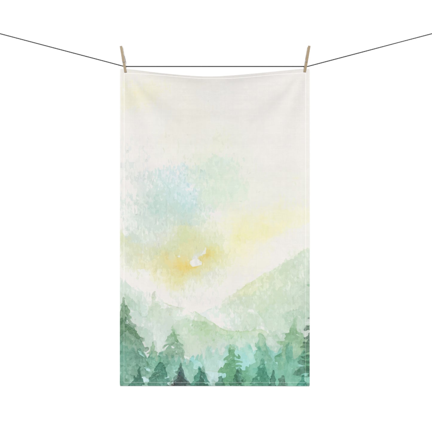 Pine and Sunshine Tea Towel