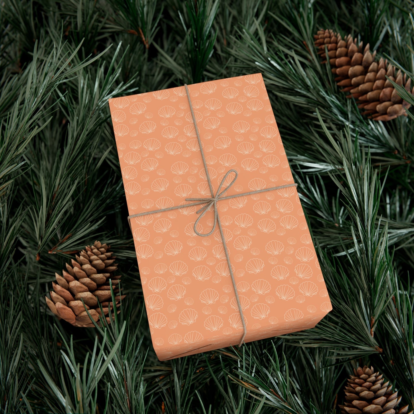 Coastal Shells Wrapping Paper