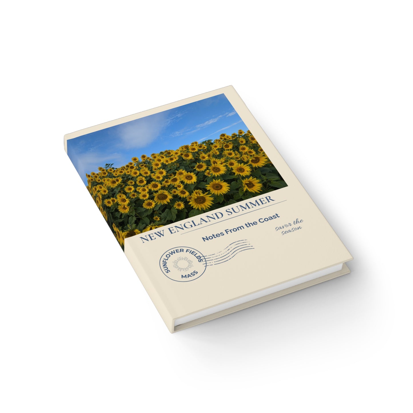 New England Summer Sunflower Journal