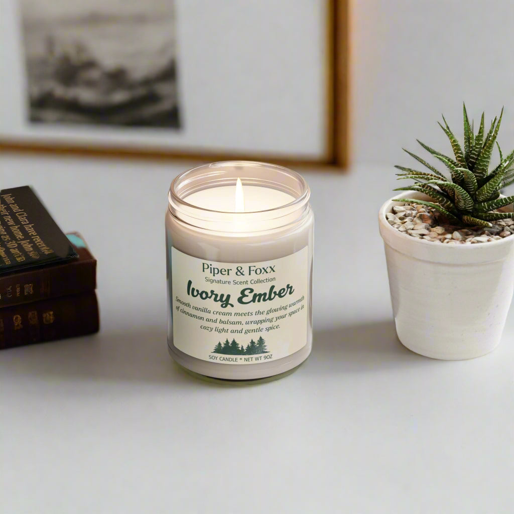 Ivory Ember Soy Candle