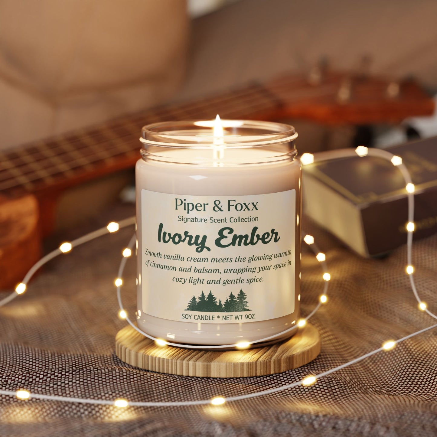 Ivory Ember Soy Candle