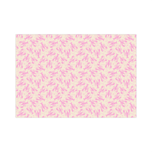 Lobster Love Wrapping Paper
