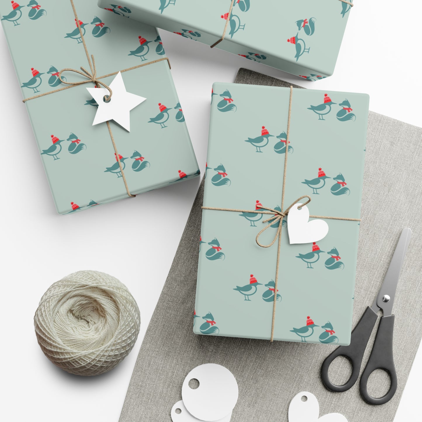 Piper & Foxx Character Wrapping Paper