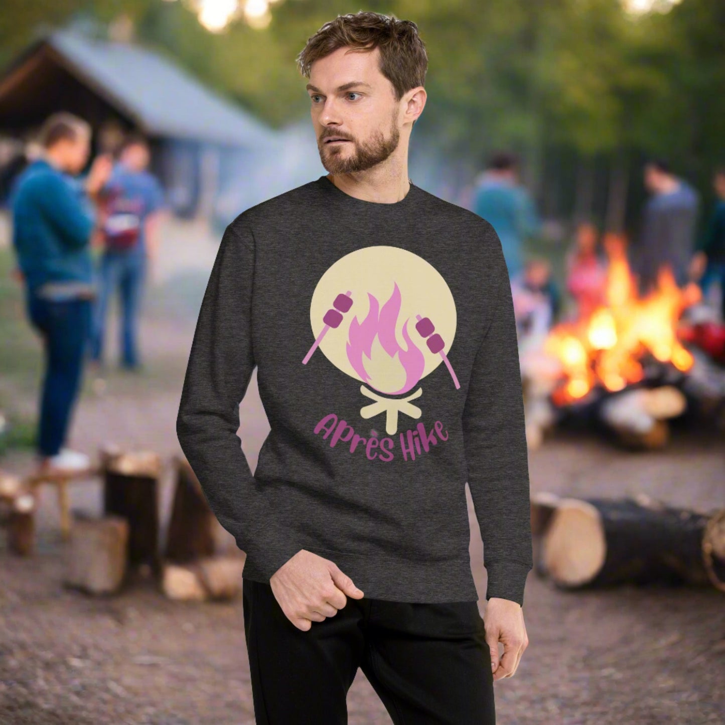 Apres Hike Unisex Crew Neck Sweatshirt