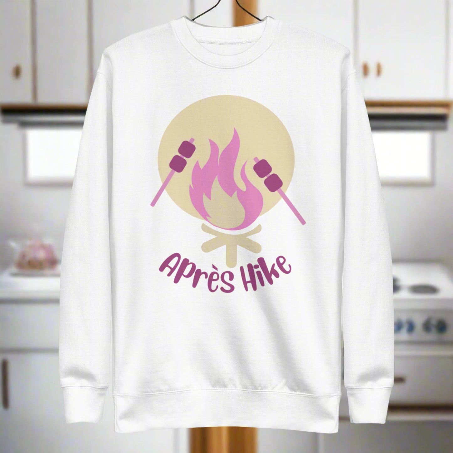 Apres Hike Unisex Crew Neck Sweatshirt